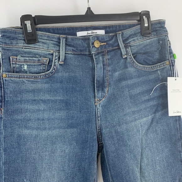Sam Edelman The Kitten Mid rise skinny ankle Jeans size 8 28 - Picture 4 of 6